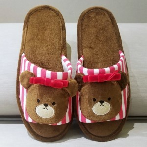 Xmas Plush Bear Slides